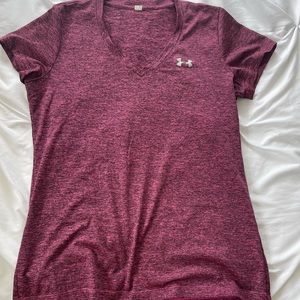 Maroon Under Armour Shirt